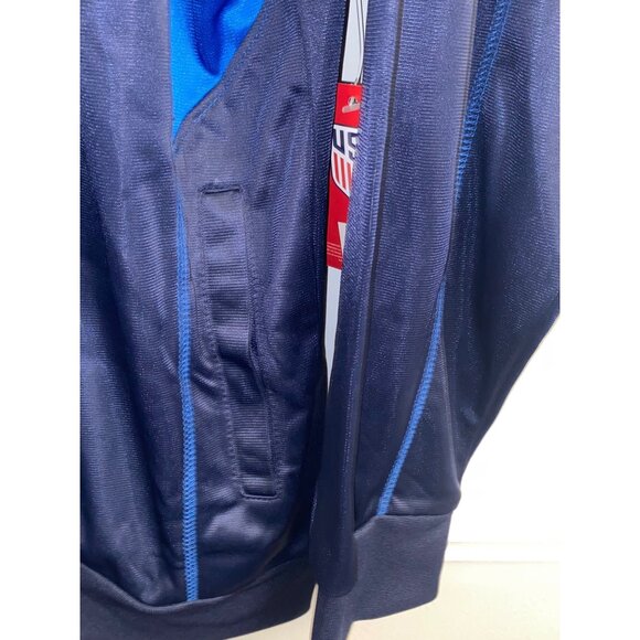 Icon Sports Officially Licensed USA Soccer Full Zip Training Soccer Track Jacket - Picture 2 of 7